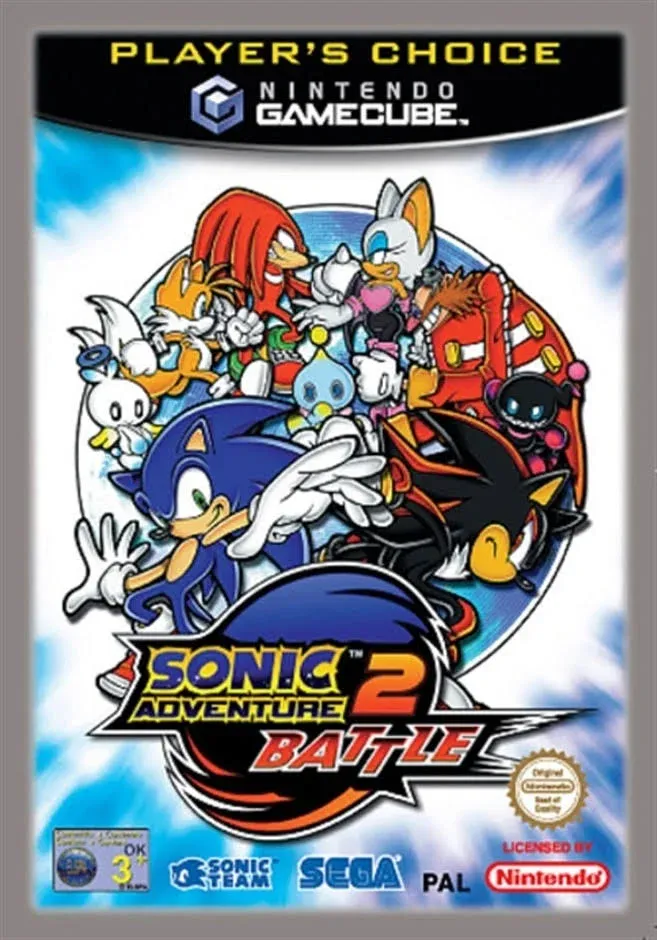 Sonic Adventure 2 Battle Players Choice Gamecube