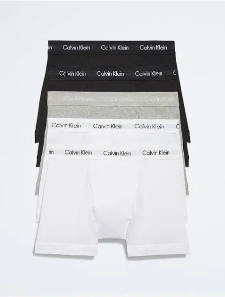 Calvin Klein Men's Cotton Stretch Trunks (5-Pack)