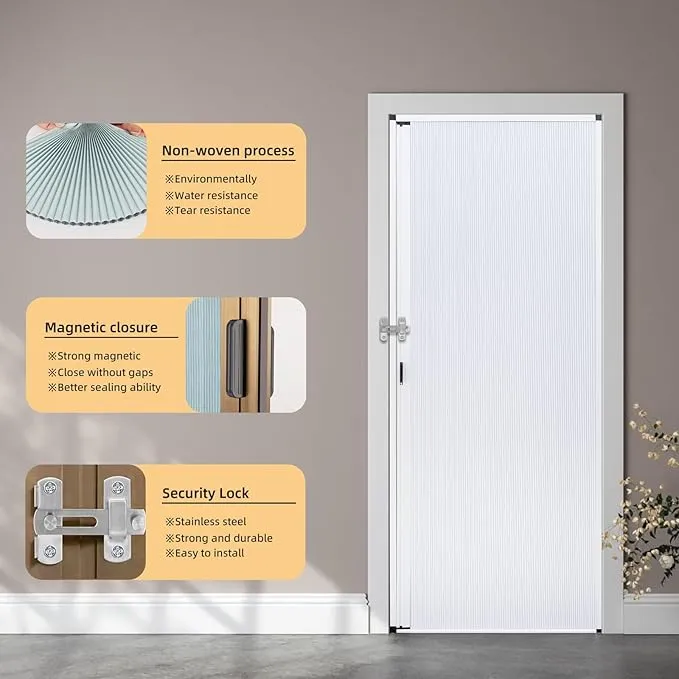 ROOMNEST No-Drilling Interior Accordion Door