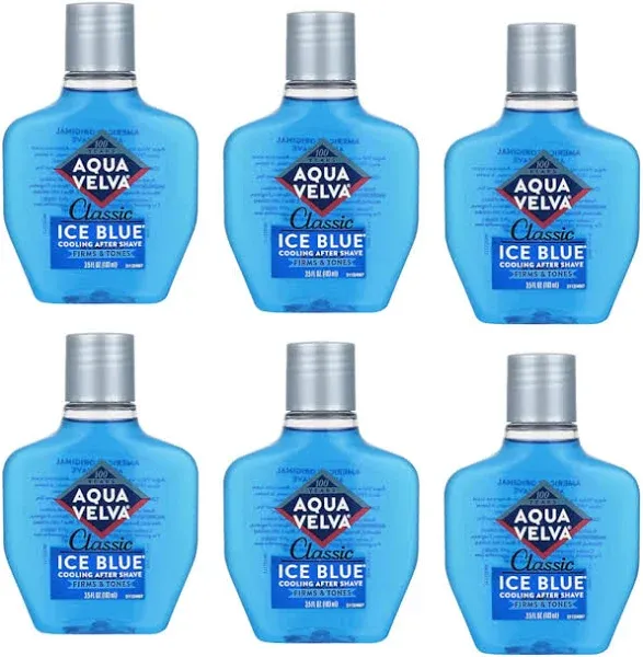 Aqua Velva After Shave Ice Blue Cooling Classic