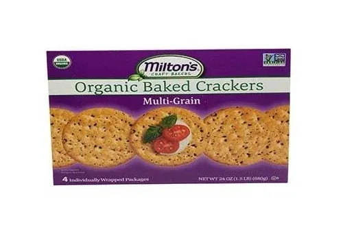 Milton's Organic Baked Crackers (1.5 lbs)