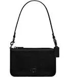 Pouch Bag - Coach - Leather - Black