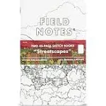 Field Notes Streetscapes B Sketch Book, 2 Pack - Los Angeles + Chicago