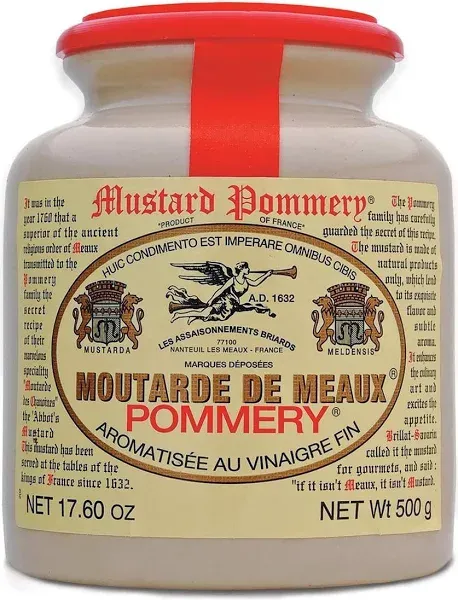 Pommery - French Whole-Grain Mustard from Meaux, 250g