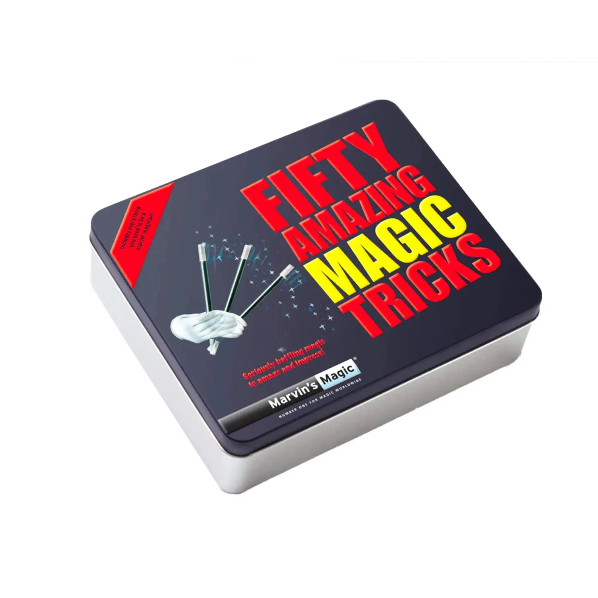 Marvin&#039;s Magic MMT120 Fifty Amazing Magic Tricks Game