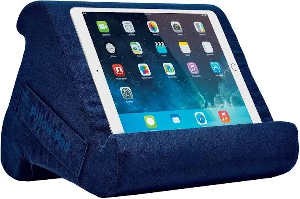 Ontel Pillow Pad Multi-Angle Soft Tablet Stand,  BLUE