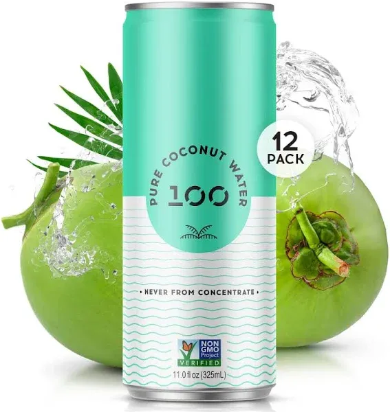 100 Coconuts Pure Coconut Water