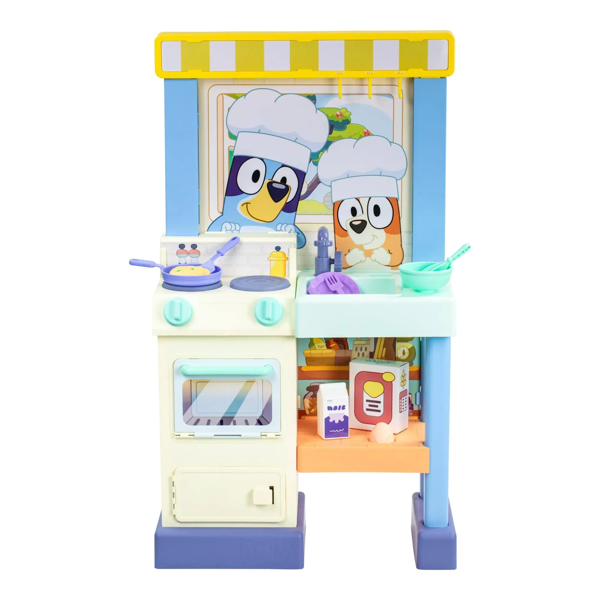 Bluey Cook with Chef Kitchen Playset