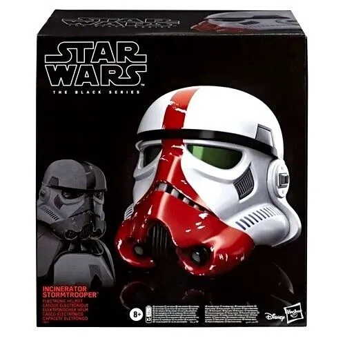 Star Wars The Black Series Incinerator Stormtrooper Premium Electronic Helmet