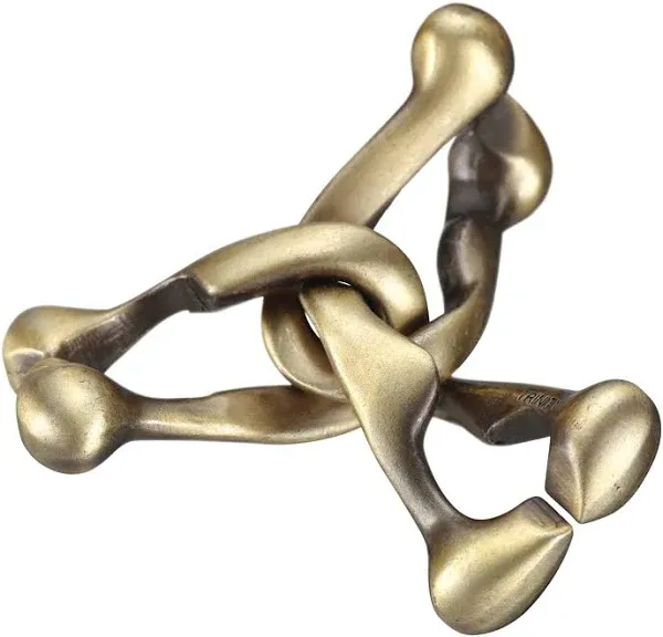 BePuzzled Hanayama Cast Puzzle-Trinity Level 6 HANAYAMA-30768