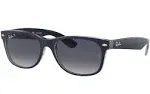 Ray Ban New Wayfarer Sunglasses Matte Blue / Blue Gradient