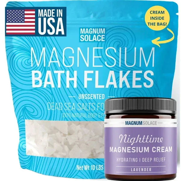 Magnum Solace Magnesium Flakes for Bath