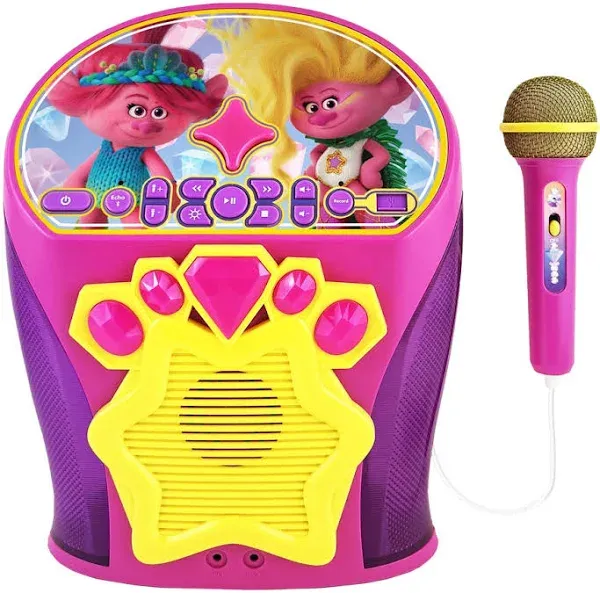 Trolls New - Trolls 3 Bluetooth Karaoke Secondipity Bullseye Deals 