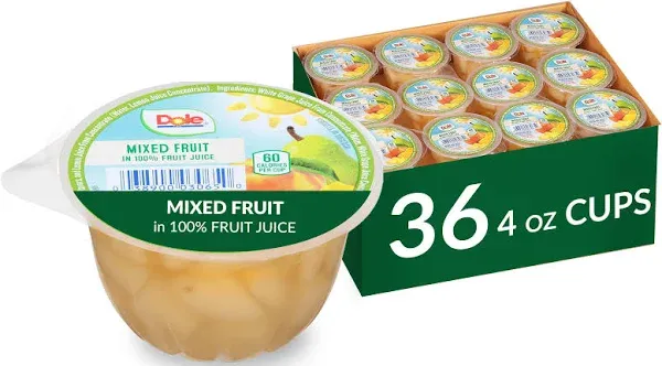 Dole Mixed Fruit in Juice Cup