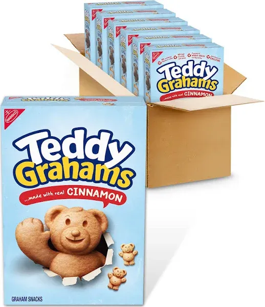 Teddy Grahams Cinnamon Graham Snacks