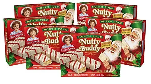 Little Debbie North Pole Nutty Bars