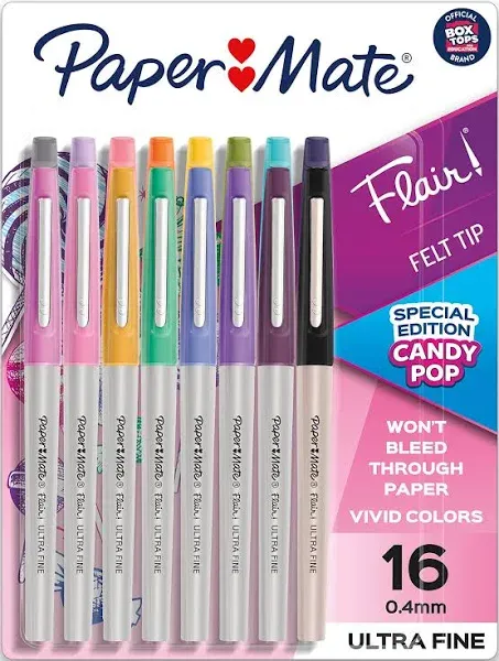 Paper Mate Flair Felt Tip Porous Point Pen Extra-Fine 0.4 mm