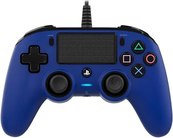 Nacon Wired Compact Controller [Blue] - PS4