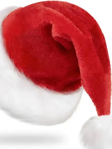 Christmas Santa Hat Children Adult Thicker Warmer Holiday Hat Home Decoretion