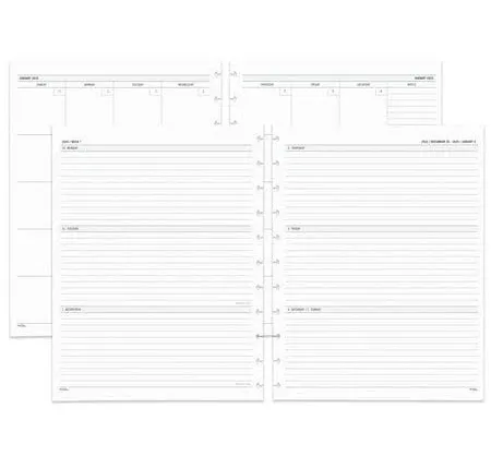 Tul Discbound Weekly/Monthly Planner