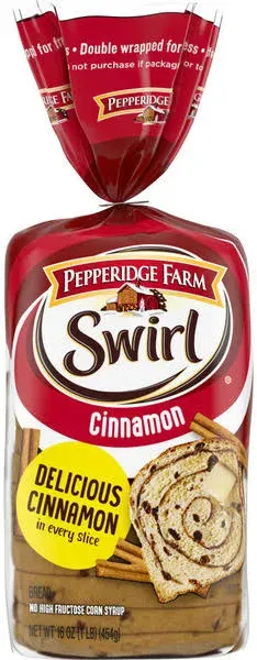 Pepperidge Farm Cinnamon Swirl Bread