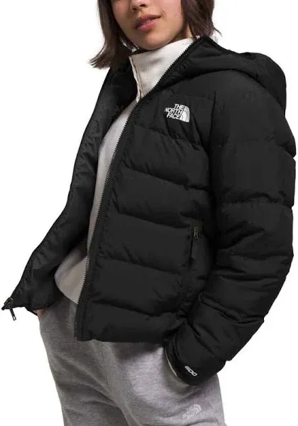 The North Face Girls' Reversible North Down Hooded Jacket