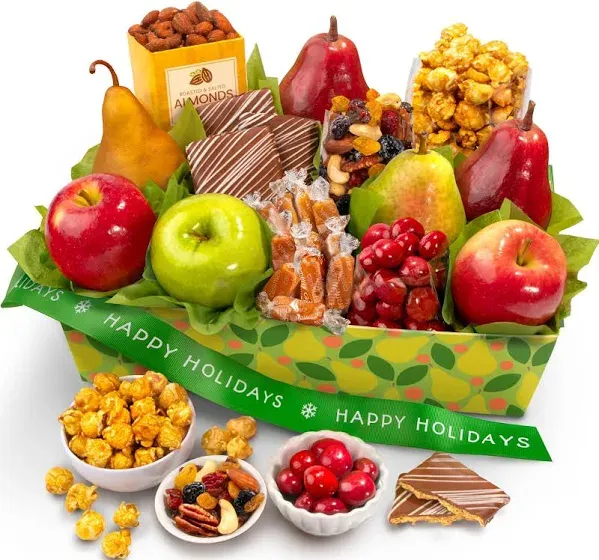 Golden State Fruit Orchard Delight Fruit and Gourmet Basket