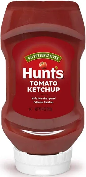 Hunt’s Tomato Ketchup 14-oz. Squeeze Bottle Pack of 12