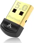 Avantree DG45 Bluetooth 5.0 USB Adapter for Windows PC, Driver Included, for Headphones, Gaming Console, Keyboard/Mouse, Printer