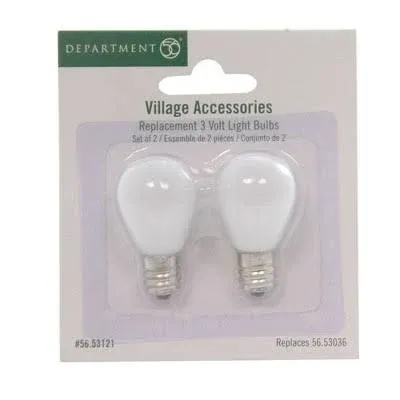 Department 56 Village Collections Replacement 3-Volt Light Bulb