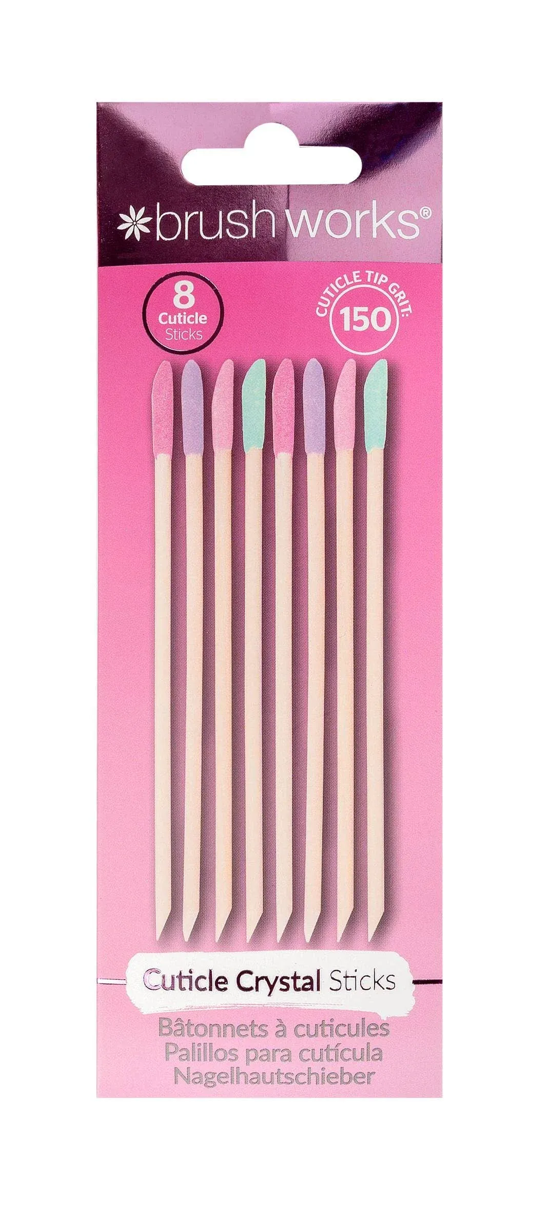 Brushworks Crystal Cuticle Sticks