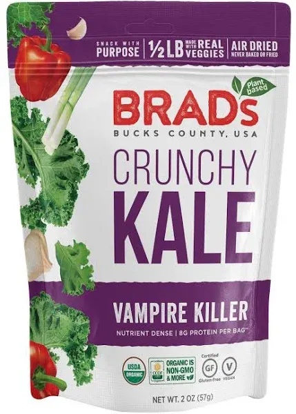 Brad's Plant Based Crunchy Kale Vampire Killer