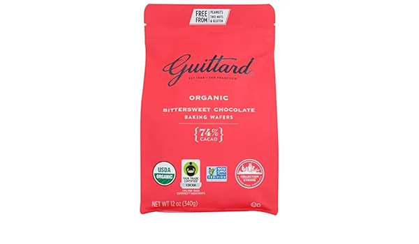 Guittard Organic Bittersweet Chocolate Baking Wafers (12 oz)