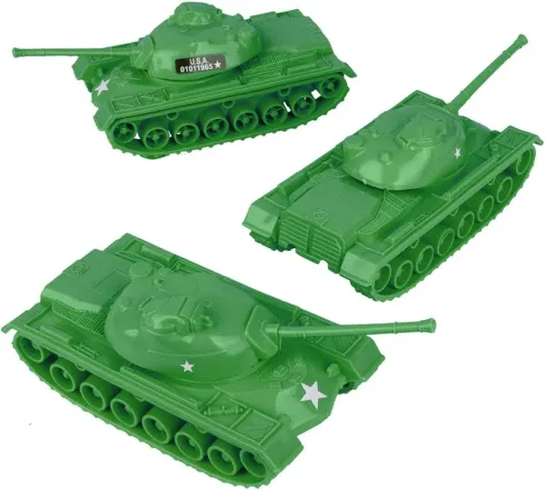 VictoryBuy Toys M48 Patton Platoon - Green New