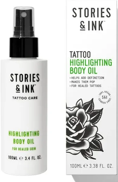 Highlighting Body Oil