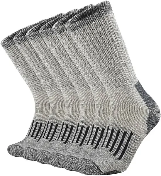 Sox Town Men's Merino Wool Cushion Crew Socks