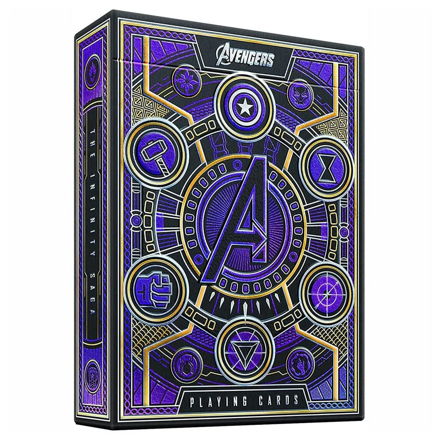 Theory 11 Avengers Purple Playing Cards