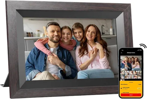 KODAK 10.1 Inch WiFi Digital Picture Frame with 32GB Storage, Electronic Smart Digital Photo Frame 1280x800 IPS Touch Screen, Auto-Rotate, Share Moments Instantly Gifts for Women Mothers Day Christmas