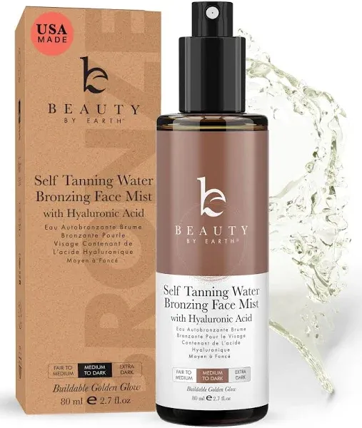 Beauty by Earth Self Tanning Water Bronzing Face Mist