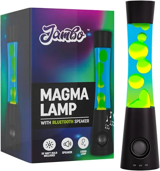 JAMBO Bluetooth Speaker Liquid Lamp