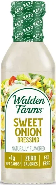 Walden Farms Dressing, Sweet Onion 12 fl oz