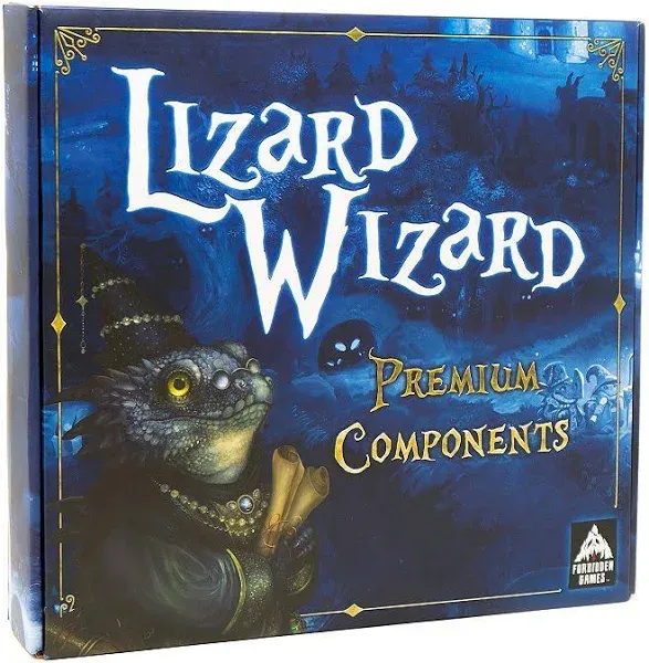 Forbidden Games Lizard Wizard - Premium Components SW (VG/New)