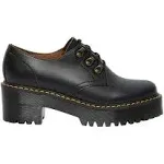 Dr Martens Womens Leona Lo Vintage Smooth Leather Black