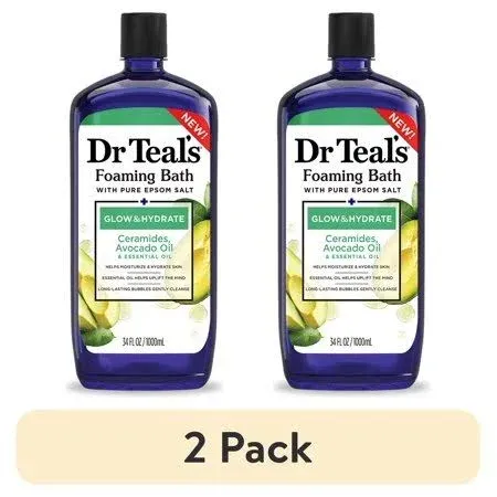 Dr Teal's Super Moisturizer Avocado Oil Foaming Bath