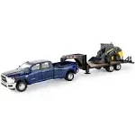 Ertl 1: 32 Ram 3500 Pickup with New Holland L230 Skid Steer 47269