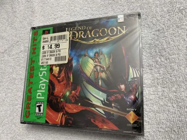 Sony Legend Of Dragoon Playstation