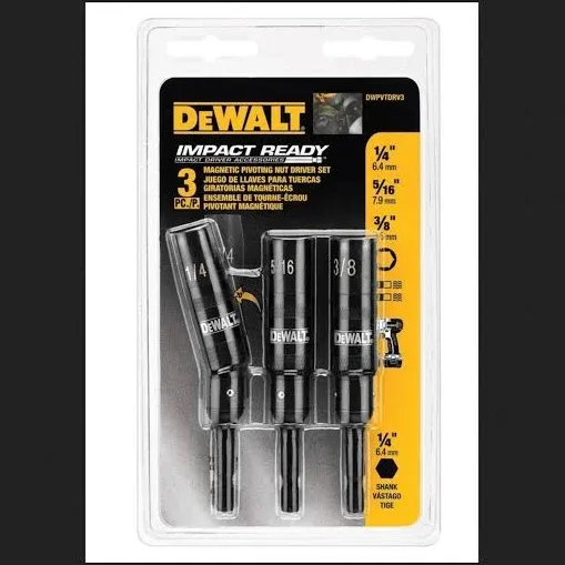 DeWalt Nut Driver Set DWPVTDRV3