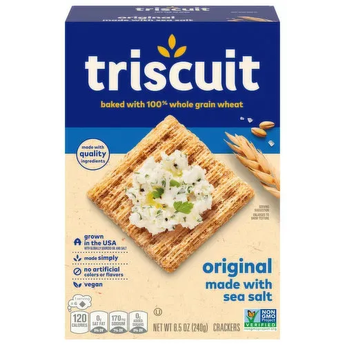 Triscuit Original Whole Grain Wheat Crackers