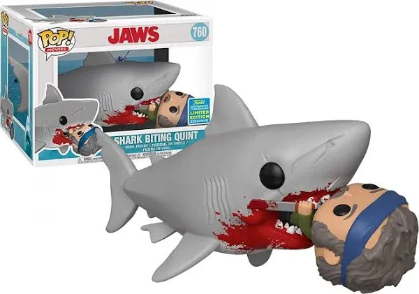 Funko Pop! Jaws: Shark Biting Quint Vinyl Figure