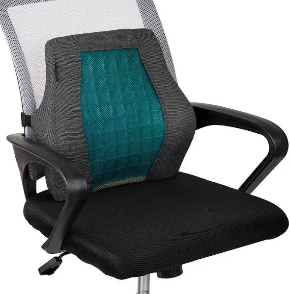 Mind Reader Harmony Collection, Ergonomic Back Cushion, Attaches to Of